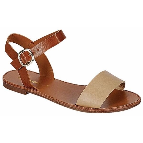 LOWEST PRICE! HOST PICK!*Minimalist Cognac Sandals - Picture 2 of 4