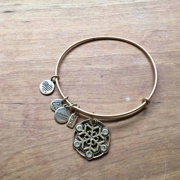 Authentic Alex and Ani bracelet, Snowflake