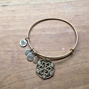 Authentic Alex and Ani bracelet, Snowflake