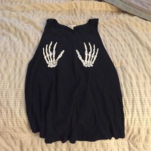 VS Pink "hands off" muscle tank