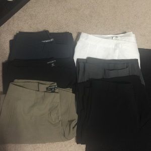 6 Pairs of Size 14 Petite Dress Pants BUNDLE
