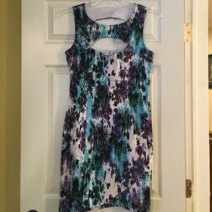 GUESS splatter print dress