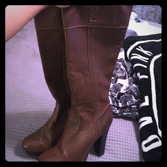LC Lauren Conrad tall boots!