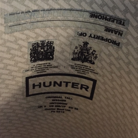 Hunter Rain Boots - Picture 3 of 4