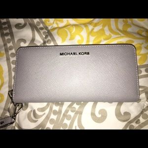 Mk Heather Grey Wallet‼️HOLD‼️