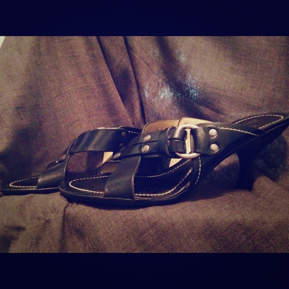 Black Size 8 Cole Haan Mid-Heel