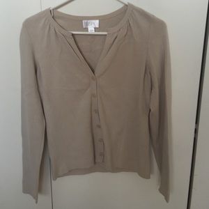 Loft cream cardigan