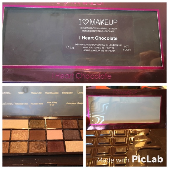Makeup Revolution I 💜 Chocolate palette