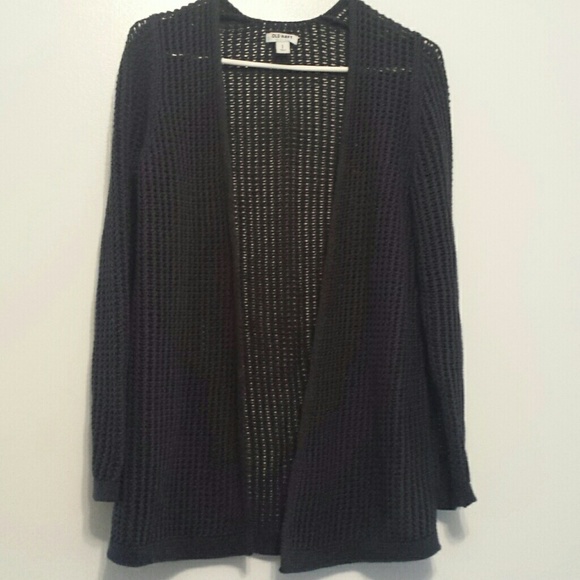 Old Navy Open Cardigan (dark grey) - Picture 1 of 3