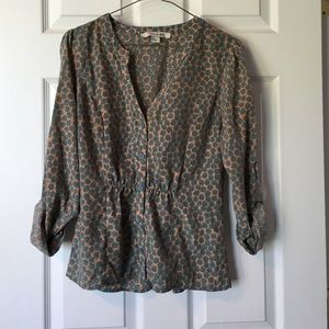 Peplum-Style Blouse