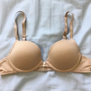 Lightly Lined Nude Aerie Bra
