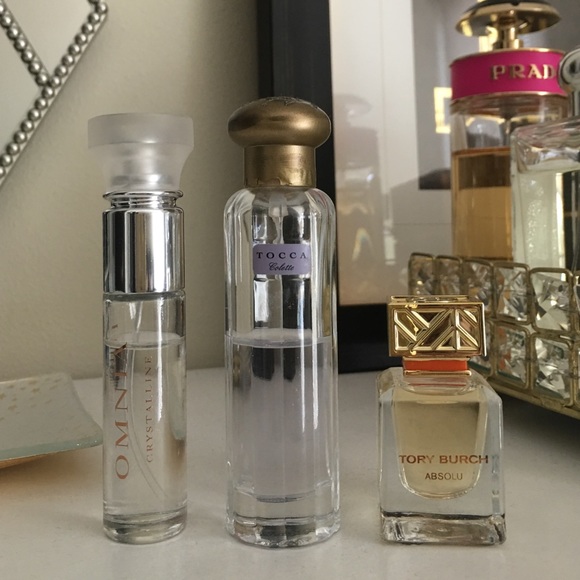 Perfume Mini Bundle (Tory Burch, Bvlgari, Tocca)