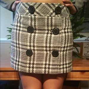 Express Womens plaid mini skirt