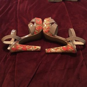 Tan Steve Madden Stillettos