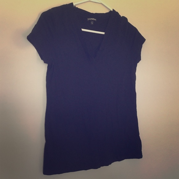 Express short sleeve black shirt
