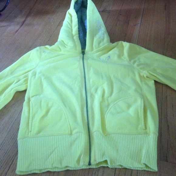 American Eagle yellow hoodie - Picture 1 of 2