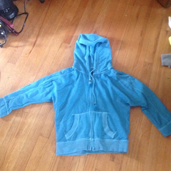 American Eagle 3/4 sleeve hoodie - Picture 1 of 1