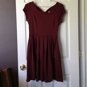 Wine Dress