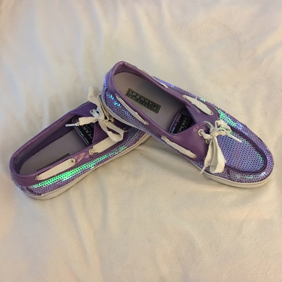 Sequin Sperry Topsiders
