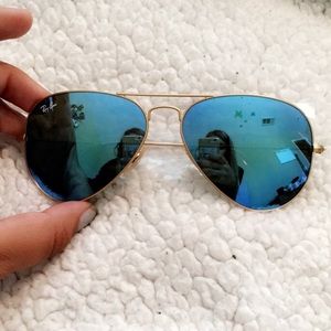 Ray-Ban Blue, Mirrored Aviators