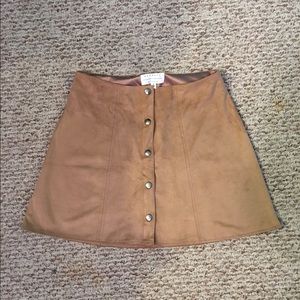 Kendall & Kylie Button Down skirt