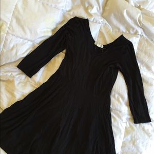 Black baby doll dress