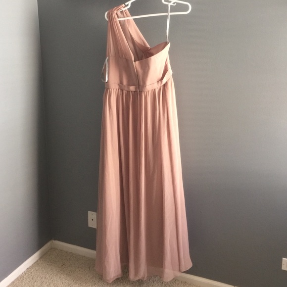 Alfred Angelo One Shoulder Dress - Picture 2 of 4