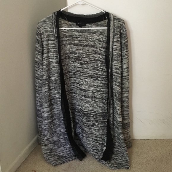 Black and white sweater