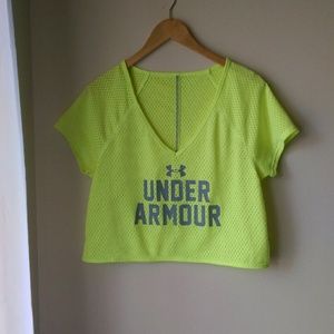 🔩 Under Armour Mesh Crop Top