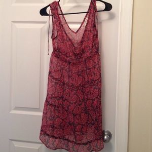 Sheer dress perfect as a swim suit cover up!