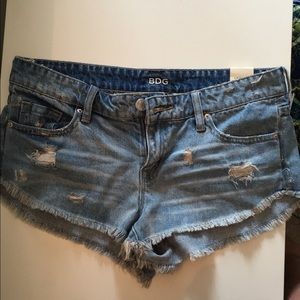 BDG Low Rise Dolphin Shorts from urban outfitters!