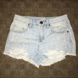 BDG denim shorts