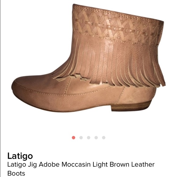Latigo leather moccasin bootie