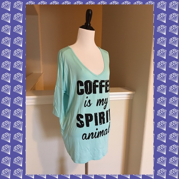 💥{LAST 1} SALE Coffee is my spirit animal graphic - Picture 3 of 3