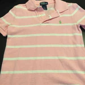 Boys size 6 short sleeve polo shirt Never worn.