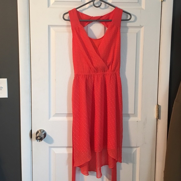 Express high low dress