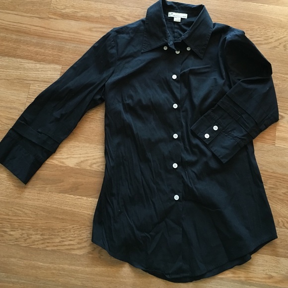Forever 21 black button down