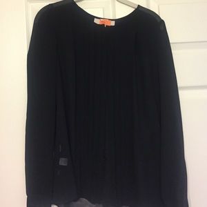 Loft black blouse