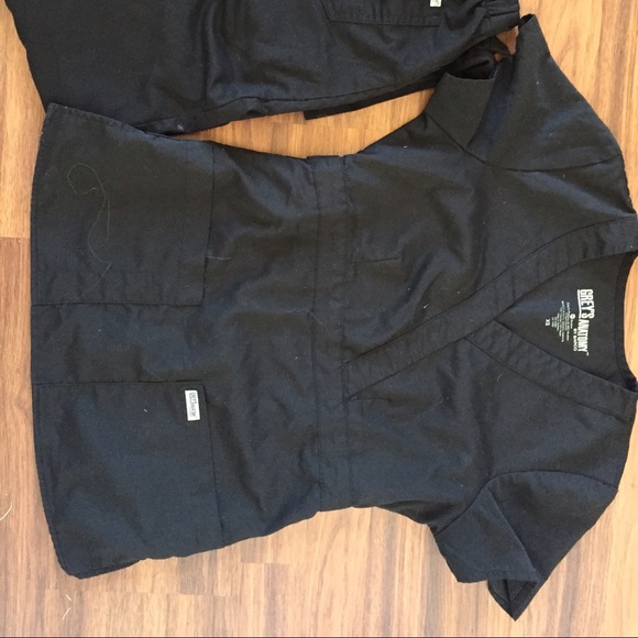 Greys anatomy scrubs XS black