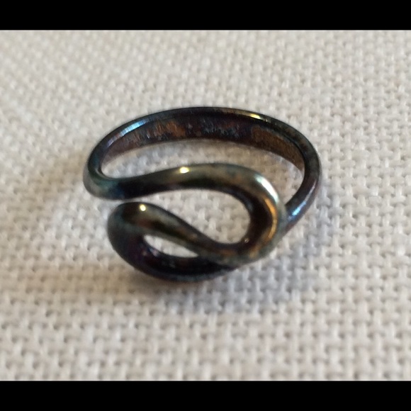 Tiffany & Co. Elsa Peretti Open Wave Ring 7 - Picture 2 of 4