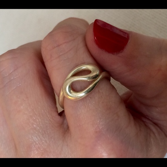 Tiffany & Co. Elsa Peretti Open Wave Ring 7 - Picture 3 of 4