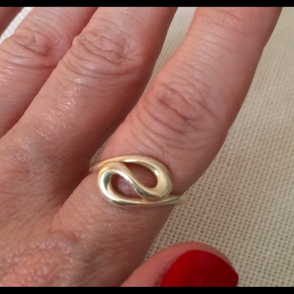 Tiffany & Co. Elsa Peretti Open Wave Ring 7 - Picture 4 of 4