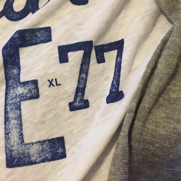New American Eagle size XLG Women's baseball tee - Picture 3 of 4