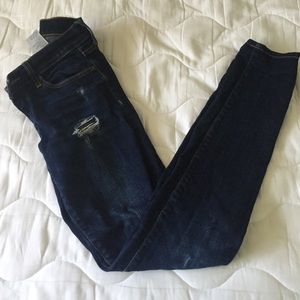 Abercrombie & Fitch distressed jeans