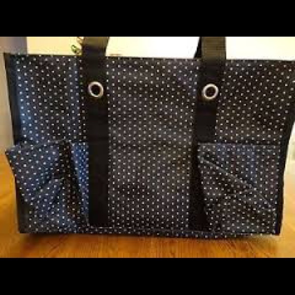 Thirty one zip top organizing utility tote