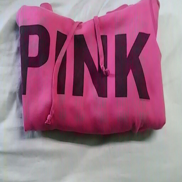 Pink hoodie