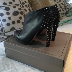 BCBG studded booties