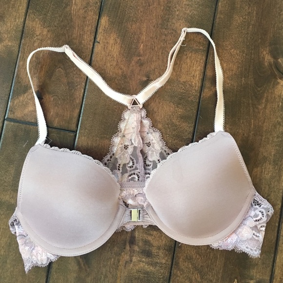 Racerback push up bra