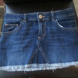 jean skirt