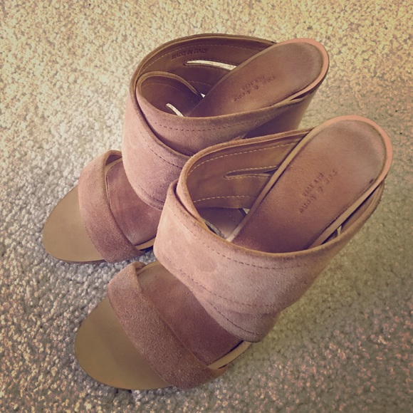 rag & bone Shoes - Rag & Bone Shaw Macaroon Mules Size 38